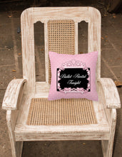 Load image into Gallery viewer, Ballerina Ballet Recital Tonight Fabric Decorative Pillow BB5152PW1818