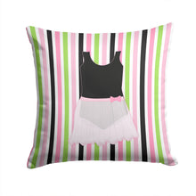 Load image into Gallery viewer, Ballerina Leotard and skirt Throw Pillow - 14x14 Decorative Pillow – Art for Your Home &amp; Patio BB5154PW1414