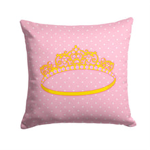 Load image into Gallery viewer, Ballerina Tiara Throw Pillow - 14x14 Decorative Pillow – Art for Your Home &amp; Patio BB5155PW1414