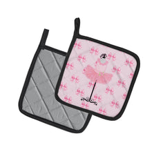 Load image into Gallery viewer, Ballerina Recital Attire Pot Holders - Set of 2 - Heat-Resistant Kitchen Essentials BB5156PTHD