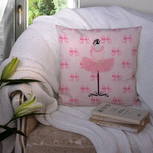 Load image into Gallery viewer, Ballerina Recital Attire Throw Pillow - 14x14 Decorative Pillow – Art for Your Home &amp; Patio BB5156PW1414