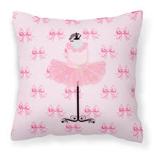 Load image into Gallery viewer, Ballerina Recital Attire Fabric Decorative Pillow BB5156PW1818