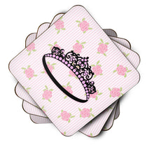 Load image into Gallery viewer, Ballerina Tiara Sparkles Foam Coaster  BB5159FC