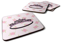 Load image into Gallery viewer, Ballerina Tiara Sparkles Foam Coaster  BB5159FC