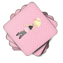 Load image into Gallery viewer, Ballerina Blonde Releve Foam Coaster  BB5162FC