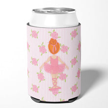 Load image into Gallery viewer, Ballerina Red Head Back Pose Can or Bottle Hugger BB5163CC