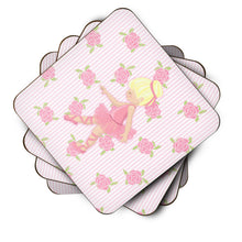 Load image into Gallery viewer, Ballerina Blonde Point Foam Coaster  BB5171FC