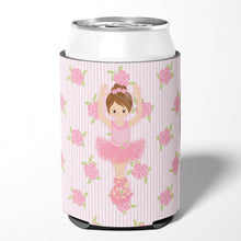Load image into Gallery viewer, Ballerina Brunette Front Pose Can or Bottle Hugger BB5173CC