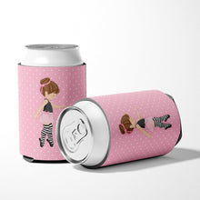 Load image into Gallery viewer, Ballerina Brunette Releve Can or Bottle Hugger BB5175CC