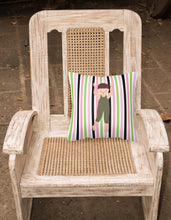 Load image into Gallery viewer, Dancer Arms Up Bikatard Fabric Decorative Pillow BB5179PW1818