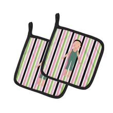 Load image into Gallery viewer, Dancer Bikatard Flex Hands Pot Holders - Set of 2 - Heat-Resistant Kitchen Essentials BB5186PTHD