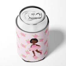 Load image into Gallery viewer, Ballerina African American Short Hair Can or Bottle Hugger BB5190CC