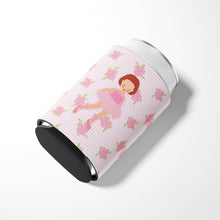 Load image into Gallery viewer, Ballerina Red Short Hair Can or Bottle Hugger BB5191CC