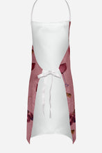 Load image into Gallery viewer, Red Wine on Linen Apron – Artist-Designed Kitchen, BBQ &amp; Craft Apron BB5195APRON