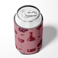 Load image into Gallery viewer, Red Wine on Linen Can or Bottle Hugger BB5195CC