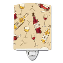 Load image into Gallery viewer, Red and White Wine Ceramic Night Light BB5196CNL