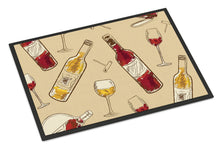 Load image into Gallery viewer, Red and White Wine Doormat - 24x36 Decorative Floor Mat – Indoor/Outdoor Rug with Artistic Flair BB5196JMAT