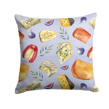 Load image into Gallery viewer, Assortment of Cheeses Throw Pillow - 14x14 Decorative Pillow – Art for Your Home &amp; Patio BB5198PW1414