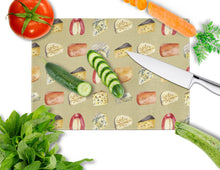 Load image into Gallery viewer, Cheeses Glass Cutting Boards – Durable, Decorative Kitchen Art Large BB5199LCB