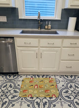 Load image into Gallery viewer, Cheeses Machine Washable Memory Foam Mat BB5199RUG