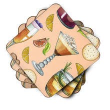 Load image into Gallery viewer, Drinks and Cocktails Peach Foam Coaster  BB5200FC