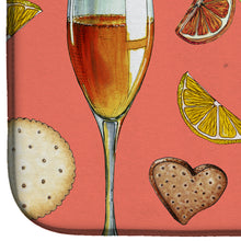 Load image into Gallery viewer, Drinks and Cocktails Salmon Dish Drying Mat – Absorbent, Artistic Kitchen Essentials BB5201DDM