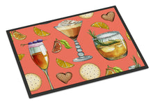 Load image into Gallery viewer, Drinks and Cocktails Salmon Doormat - 24x36 Decorative Floor Mat – Indoor/Outdoor Rug with Artistic Flair BB5201JMAT