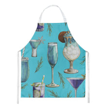 Load image into Gallery viewer, Drinks and Cocktails Blue Apron – Artist-Designed Kitchen, BBQ &amp; Craft Apron BB5203APRON