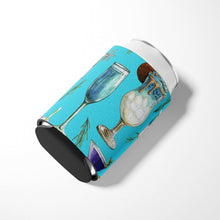 Load image into Gallery viewer, Drinks and Cocktails Blue Can or Bottle Hugger BB5203CC