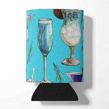 Load image into Gallery viewer, Drinks and Cocktails Blue Can or Bottle Hugger BB5203CC