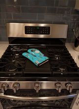Load image into Gallery viewer, Drinks and Cocktails Blue Oven Mitt BB5203OVMT