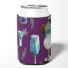 Load image into Gallery viewer, Drinks and Cocktails Purple Can or Bottle Hugger BB5204CC