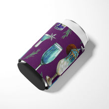 Load image into Gallery viewer, Drinks and Cocktails Purple Can or Bottle Hugger BB5204CC