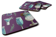 Load image into Gallery viewer, Drinks and Cocktails Purple Foam Coaster  BB5204FC
