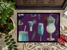 Load image into Gallery viewer, Drinks and Cocktails Purple Doormat - 24x36 Decorative Floor Mat – Indoor/Outdoor Rug with Artistic Flair BB5204JMAT