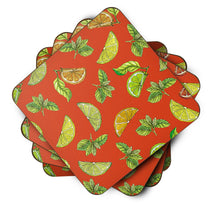 Load image into Gallery viewer, Lemons, Limes and Oranges Foam Coaster  BB5205FC
