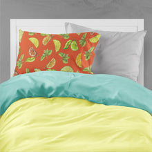 Load image into Gallery viewer, Lemons, Limes and Oranges Fabric Standard Pillowcase – Artistic Decorative Front, White Back BB5205PILLOWCASE