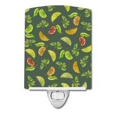 Load image into Gallery viewer, Lemons, Limes and Oranges Ceramic Night Light BB5207CNL