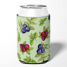 Load image into Gallery viewer, Berries in Green Can or Bottle Hugger BB5208CC