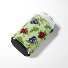 Load image into Gallery viewer, Berries in Green Can or Bottle Hugger BB5208CC