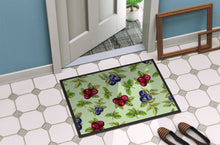 Load image into Gallery viewer, Berries in Green Doormat - 24x36 Decorative Floor Mat – Indoor/Outdoor Rug with Artistic Flair BB5208JMAT