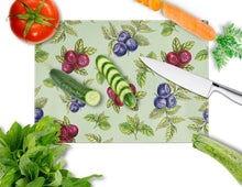 Load image into Gallery viewer, Berries in Green Glass Cutting Boards – Durable, Decorative Kitchen Art Large BB5208LCB