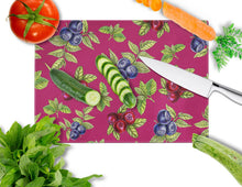 Load image into Gallery viewer, Berries Glass Cutting Boards – Durable, Decorative Kitchen Art Large BB5209LCB