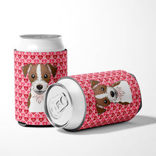 Load image into Gallery viewer, Jack Russell Terrier Hearts Can or Bottle Hugger BB5272CC