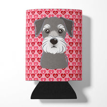 Load image into Gallery viewer, Schnauzer Hearts Can or Bottle Hugger BB5276CC