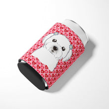 Load image into Gallery viewer, Maltese Hearts Can or Bottle Hugger BB5278CC
