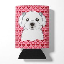 Load image into Gallery viewer, Maltese Hearts Can or Bottle Hugger BB5278CC
