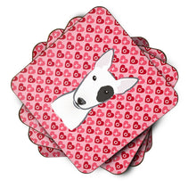 Load image into Gallery viewer, Bull Terrier Hearts Foam Coaster  BB5279FC