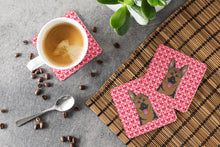 Load image into Gallery viewer, German Shepherd Hearts Foam Coaster  BB5281FC