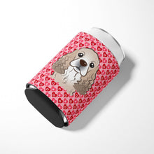 Load image into Gallery viewer, Cocker Spaniel Hearts Can or Bottle Hugger BB5286CC